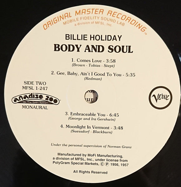 Body And Soul
