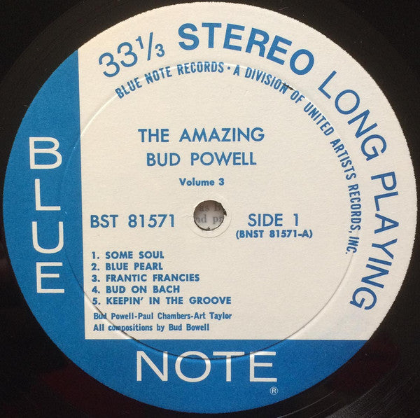 The Amazing Bud Powell, Vol. 3 - Bud!
