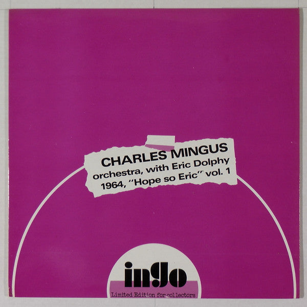 1964, "Hope So Eric" Vol. 1