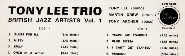 British Jazz Artists Vol.1