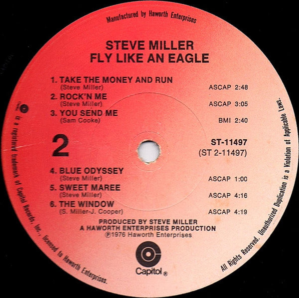 Fly Like An Eagle