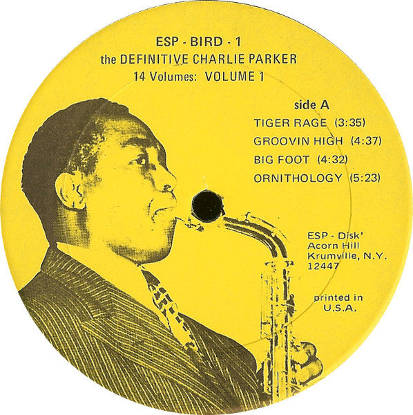 The Comprehensive Charlie Parker: Live Performances Volume I