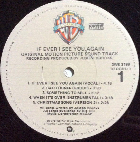 If Ever I See You Again (Original Motion Picture Soundtrack)