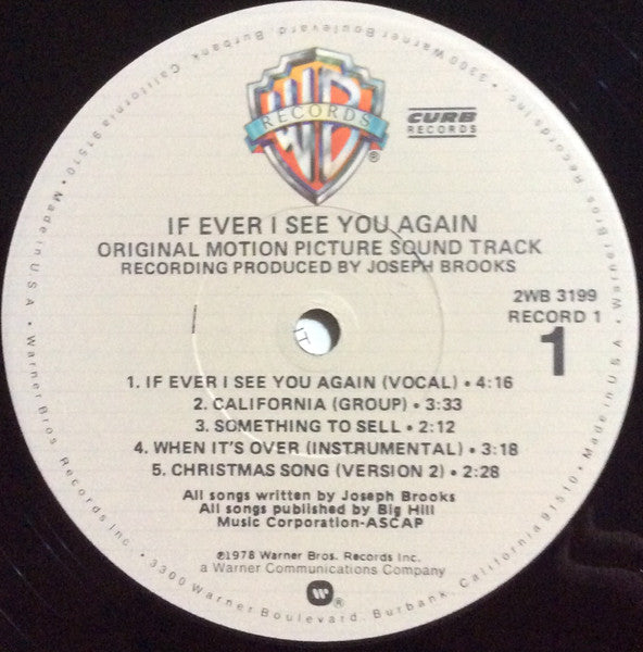 If Ever I See You Again (Original Motion Picture Soundtrack)