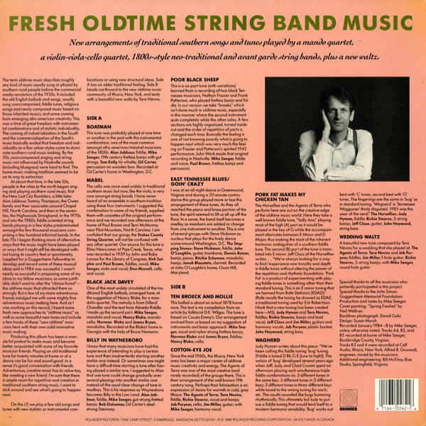 Fresh Oldtime String Band Music