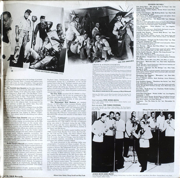 The Human Orchestra (Rhythm Quartets In The Thirties)