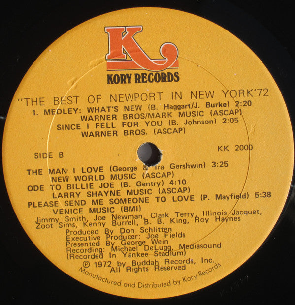 The Best Of Newport In New York '72 (Volume 1)
