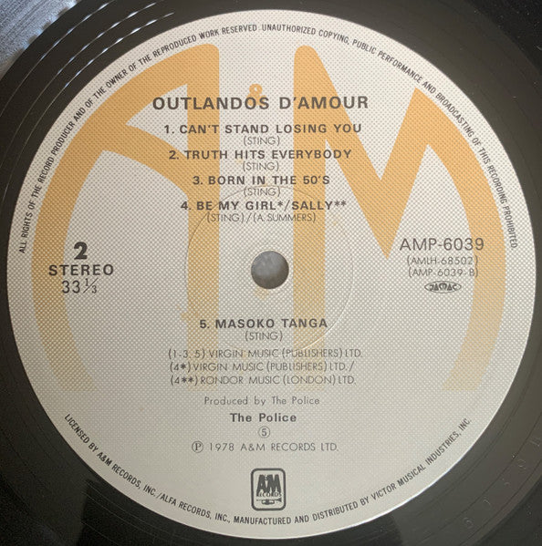 Outlandos D'Amour