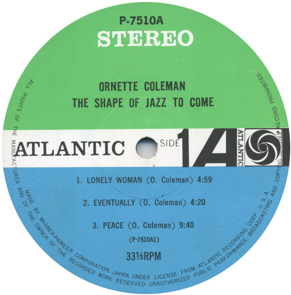 The Shape Of Jazz To Come