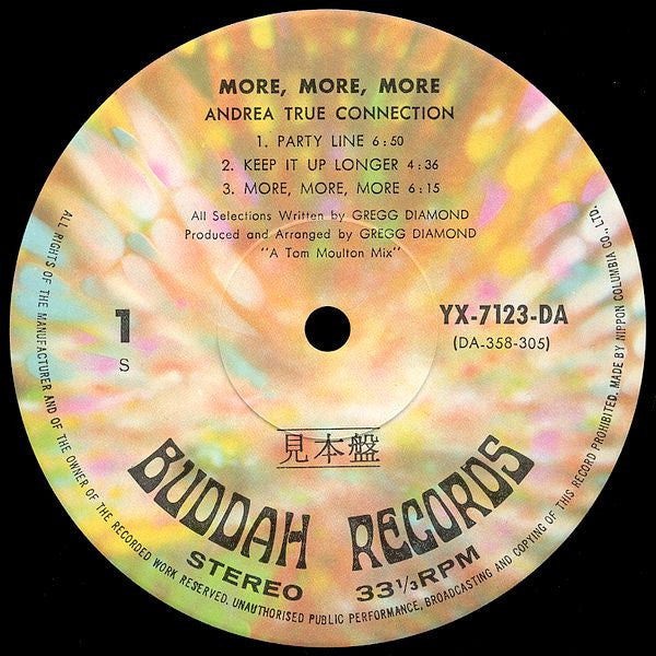More, More, More