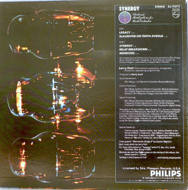 Electronic Realizations For Rock Orchestra