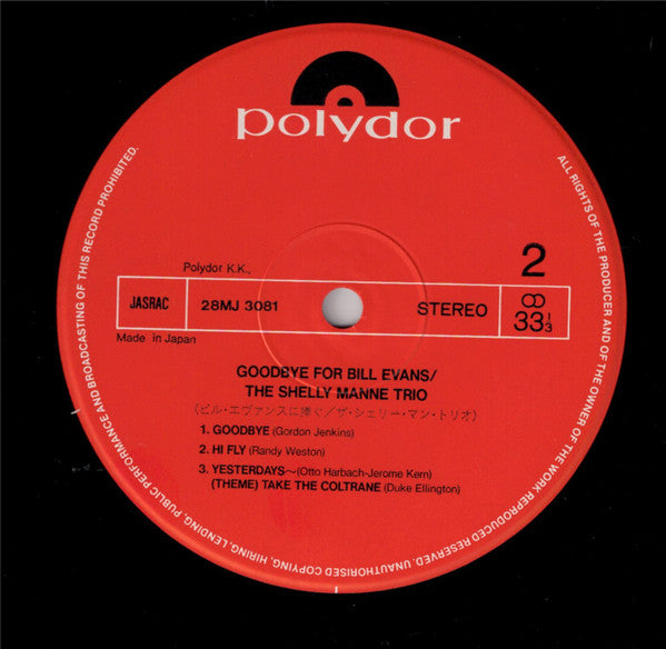 Goodbye For Bill Evans