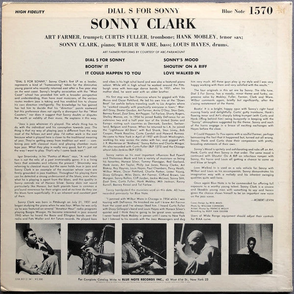 Dial "S" For Sonny