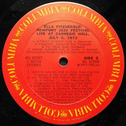 Newport Jazz Festival Live At Carnegie Hall, July 5, 1973