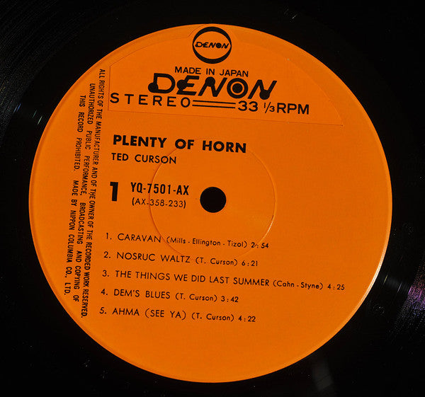 Plenty Of Horn