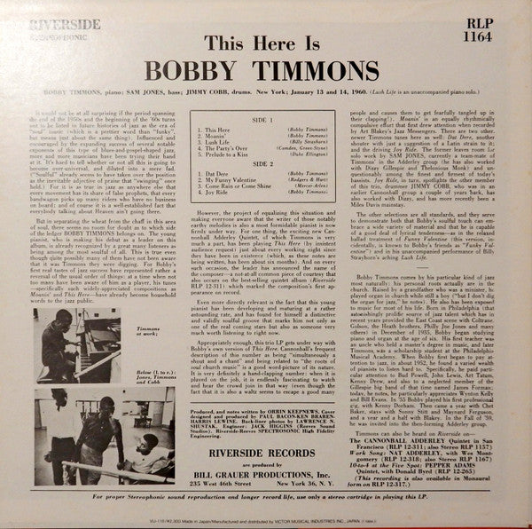 This Here Is Bobby Timmons
