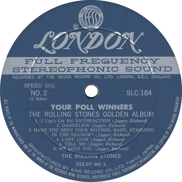 Your Poll Winners: The Rolling Stones Golden Album