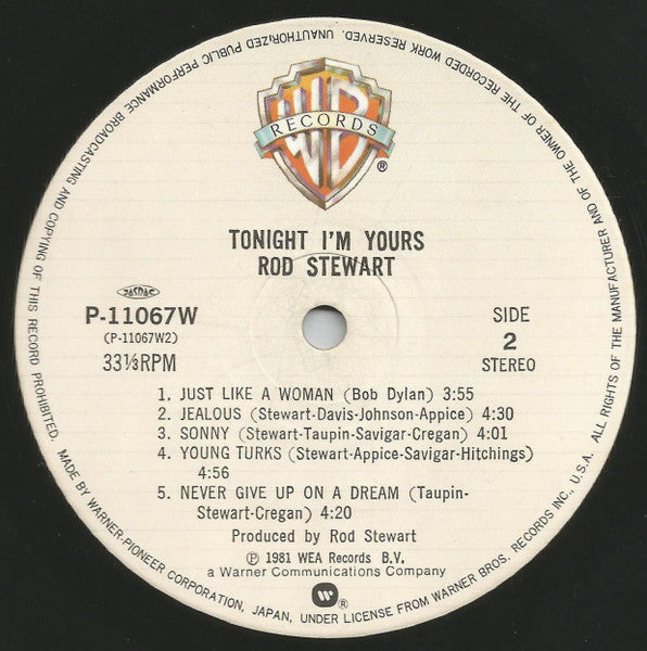 Tonight I'm Yours