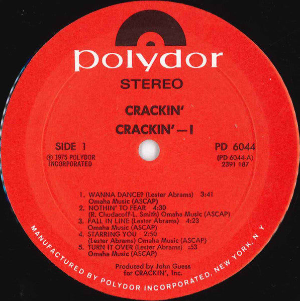 Crackin' - I