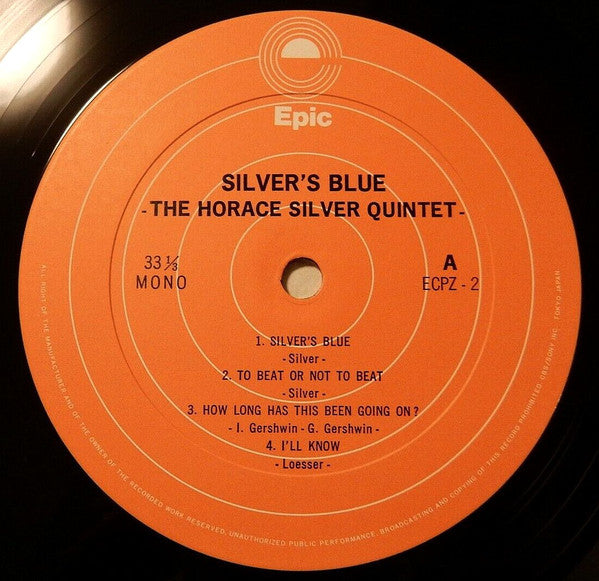 Silver's Blue = シルバーズ・ブルー