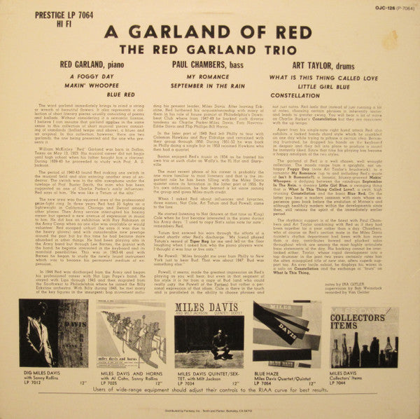 A Garland Of Red