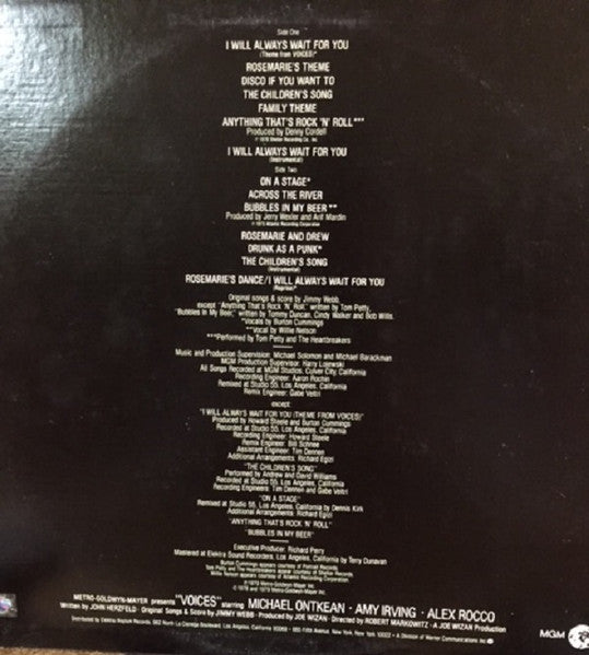 Release: Selections From The Motion Picture Soundtrack "Voices"-Vinyl-US-1979-P-9002-7706749