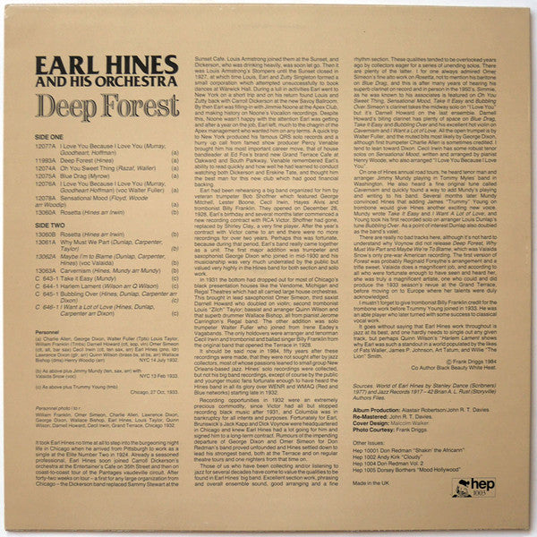 Release: Unknown Release-Vinyl-UK-1984-HEP 1003-9567375