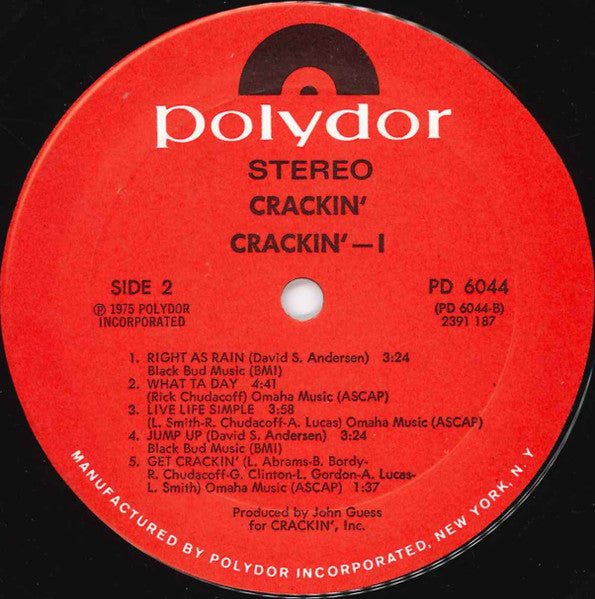 Crackin' - I