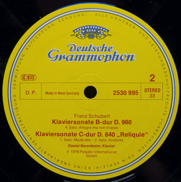 Klaviersonaten Piano ๐ Piano Sonatas B-dur D.960 & C-dur D.840