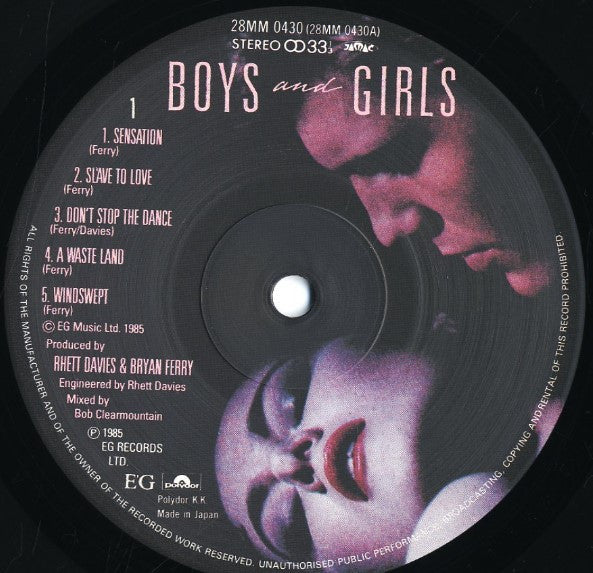 Boys And Girls