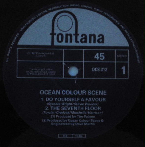 Release: Do Yourself A Favour-Vinyl-UK-1992-OCS312, 866 721-1-1660953