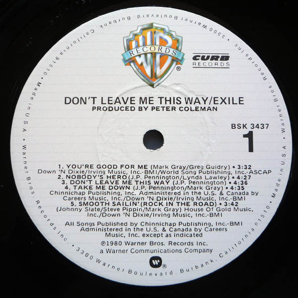 Don't Leave Me This Way