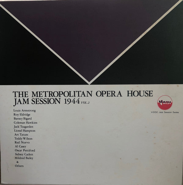 The Metropolitan Opera House Jam Session 1944 (vol. 2)