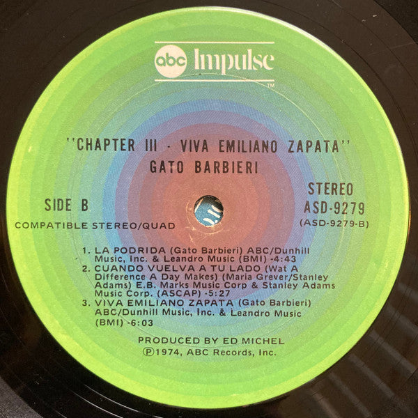 Chapter Three: Viva Emiliano Zapata