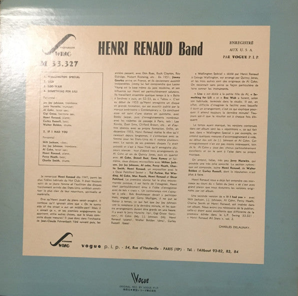 Henri Renaud's U.S. Stars