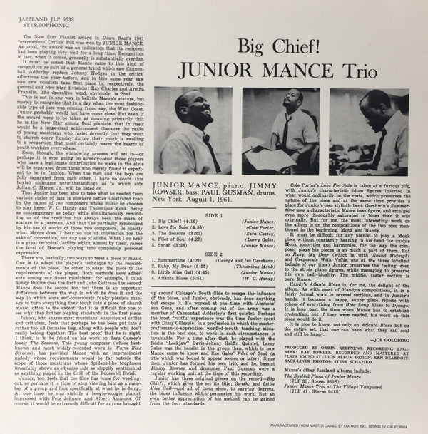 Big Chief!