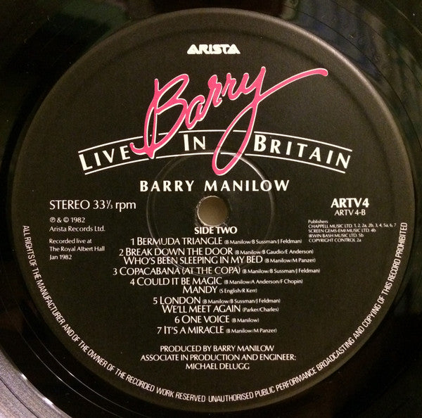 Barry Live In Britain