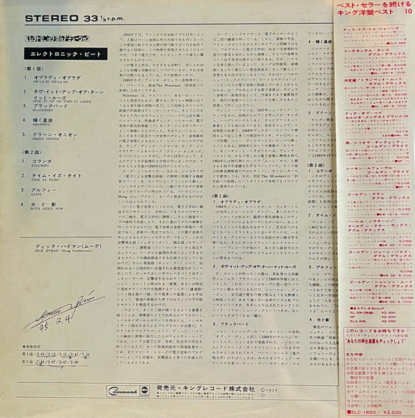 Master Release: The Age Of Electronicus by Dick Hyman