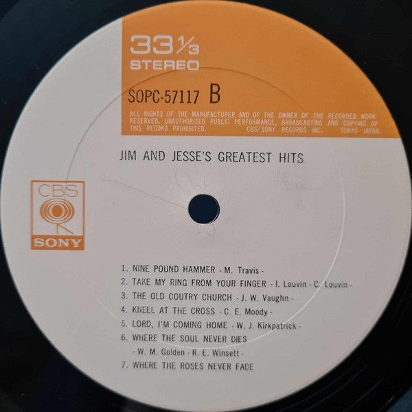 Jim And Jesse's Greatest Hits