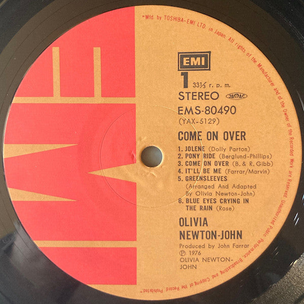 Come On Over = 水のなかの妖精