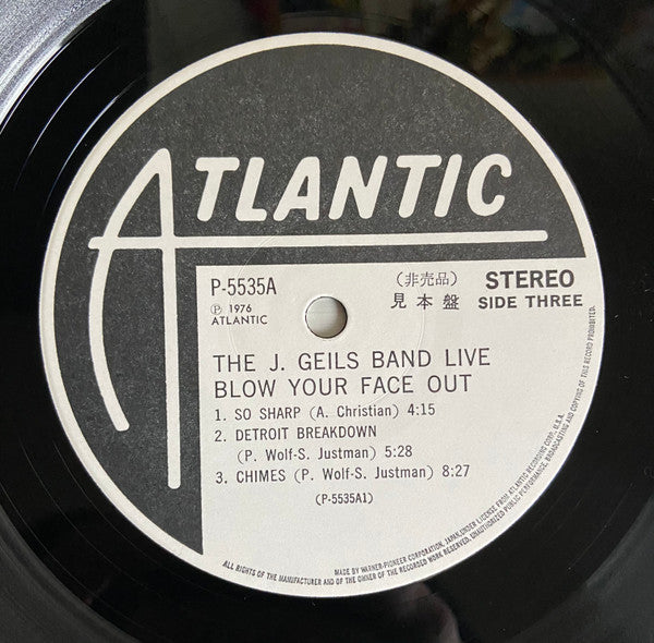 Live - Blow Your Face Out