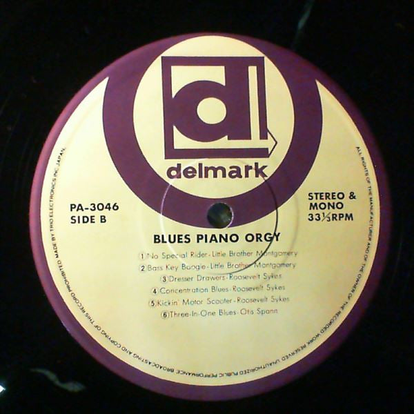 Blues Piano Orgy