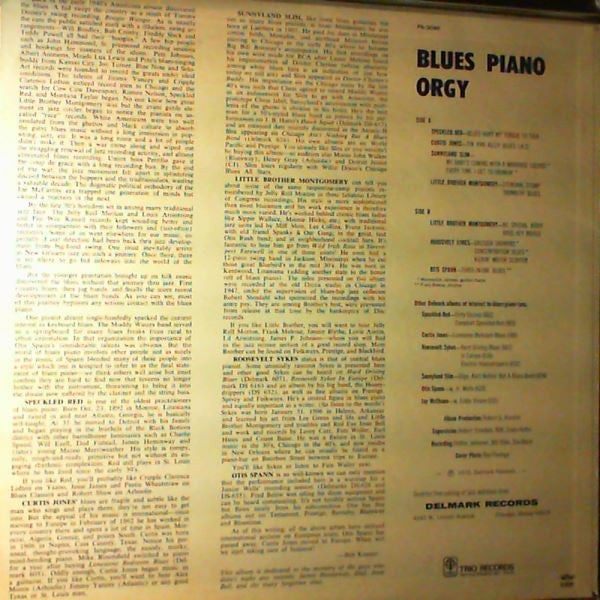 Blues Piano Orgy