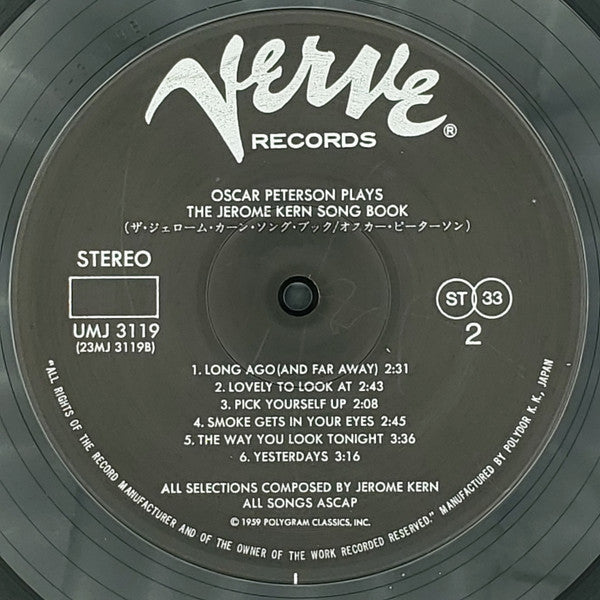 Oscar Peterson Plays The Jerome Kern Songbook
