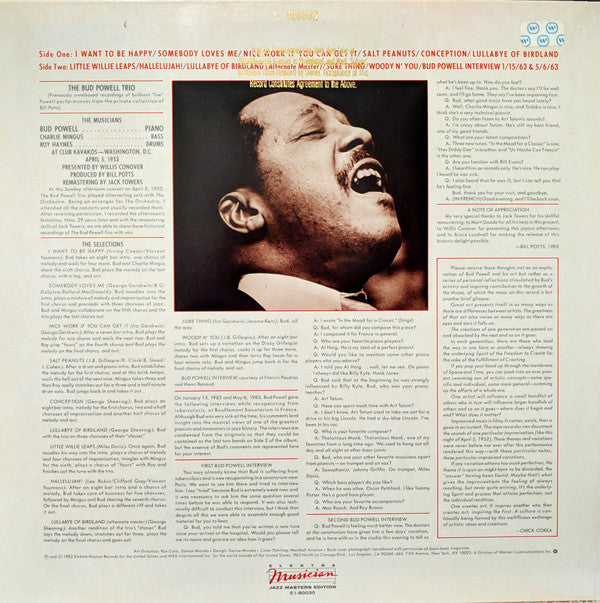 Inner Fires: The Genius Of Bud Powell