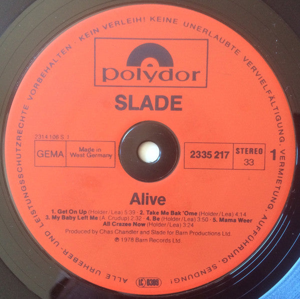 Slade Alive! / Slade Alive Vol Two