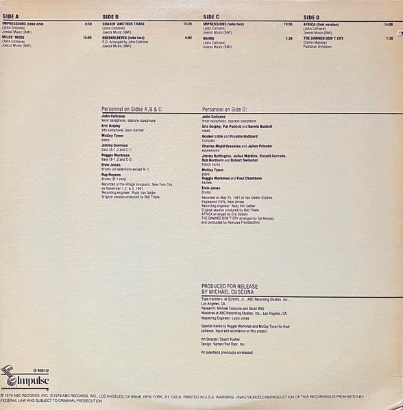 The Mastery Of John Coltrane / Vol. IV "Trane's Modes"