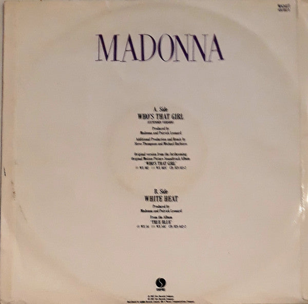 Who's That Girl (Extended Version)
