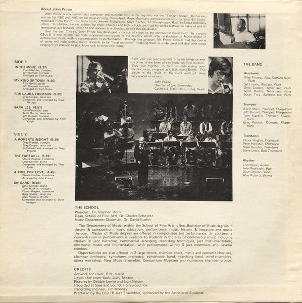California State University Long Beach Jazz Vocal Ensemble Volume II