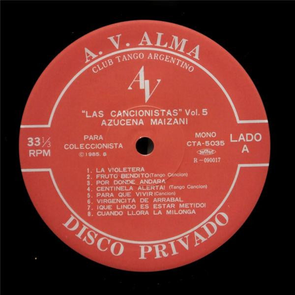 Las Cancionistas Volumen 5.